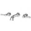 Asquiths Restore Lever 3TH Wall Bath Filler - TAF5322 -Bath Taps Shop TAF5322 p