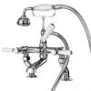 Asquiths Restore Lever Deck Mounted Bath Shower Mixer with Shower Kit - TAF5323 -Bath Taps Shop TAF5323 p