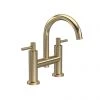 Hudson Reed Tec Lever Bath Filler with Swivel Spout - Brushed Brass - TEL853 -Bath Taps Shop TEL853 m