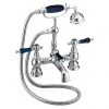 Heritage Glastonbury Midnight Blue Bath Shower Mixer - TGRBL02 2 Heritage Glastonbury Midnight Blue Bath Shower Mixer - TGRBL02 -Bath Taps Shop TGRBL02 P