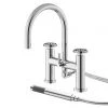 Hudson Reed Revolution Industrial Bath Shower Mixer + Shower Kit - TIW354 2 Hudson Reed Revolution Industrial Bath Shower Mixer + Shower Kit - TIW354 -Bath Taps Shop TIW354 P