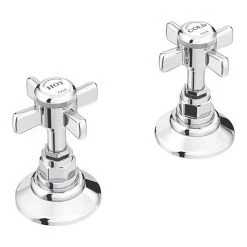 Chatsworth Traditional 3/4" Deck Bath Side Valves (Pair)