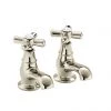 Heritage - Ryde Bath Pillar Taps - Vintage Gold - TRHG01 -Bath Taps Shop TRHG01 M
