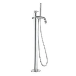 Crosswater 3ONE6 Stainless Steel Freestanding Bath Shower Mixer - TS416FS
