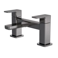 Venice Cubo Gunmetal Grey Bath Filler