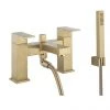 Crosswater Verge Bath Shower Mixer with Shower Kit Brushed Brass - VR422DF 2 Crosswater Verge Bath Shower Mixer with Shower Kit Brushed Brass - VR422DF -Bath Taps Shop VR422DF m