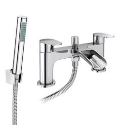 Valencia Waterfall Bath Shower Mixer inc. Shower Kit