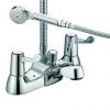 Bristan - Value Lever Bath Shower Mixer - Chrome Plated w/ Ceramic Disc Valves - VAL-BSM-C-CD -Bath Taps Shop Value Bath Mixer P