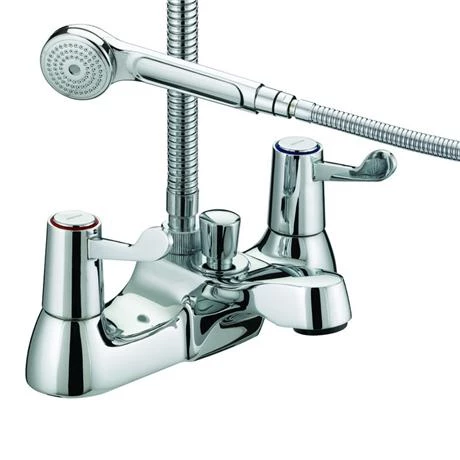 Bristan - Value Lever Bath Shower Mixer - Chrome Plated w/ Ceramic Disc Valves - VAL-BSM-C-CD 3 Bristan - Value Lever Bath Shower Mixer - Chrome Plated w/ Ceramic Disc Valves - VAL-BSM-C-CD