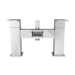 Monza Waterfall Bath Shower Mixer Taps + Shower Kit -Bath Taps Shop WF002 n d2 460