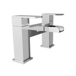 Monza Waterfall Modern Bath Taps -Bath Taps Shop WF003 d3 460