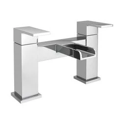 Monza Waterfall Modern Bath Taps