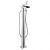 Crosswater - Water Square Floor Mounted Freestanding Bath Shower Mixer - WS415FC -Bath Taps Shop WS415FC P