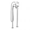 Nuie Bloomsbury Freestanding Bath Shower Mixer - Chrome -Bath Taps Shop XM314 DA311 P1