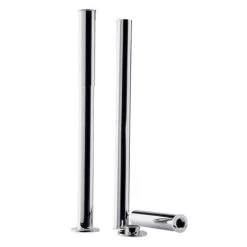 Nuie Bloomsbury Bath Shower Mixer with Extended Leg Set - Chrome -Bath Taps Shop XM314 DA314 d3 460